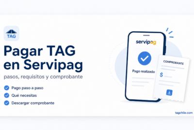 Pagar TAG en Servipag