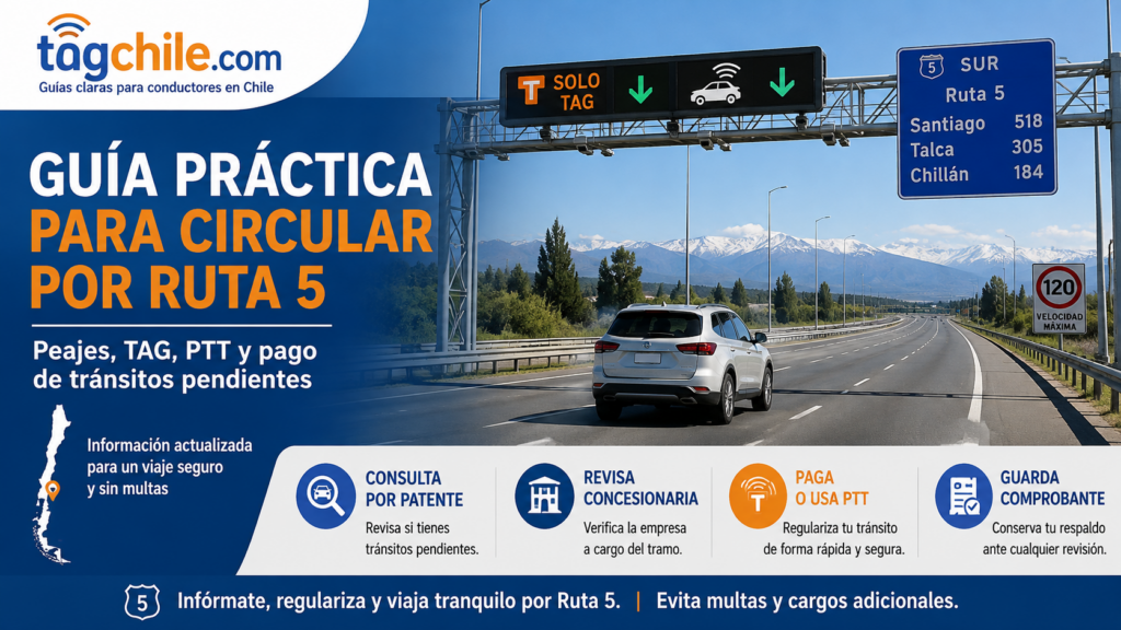 Ruta 5 en Chile
