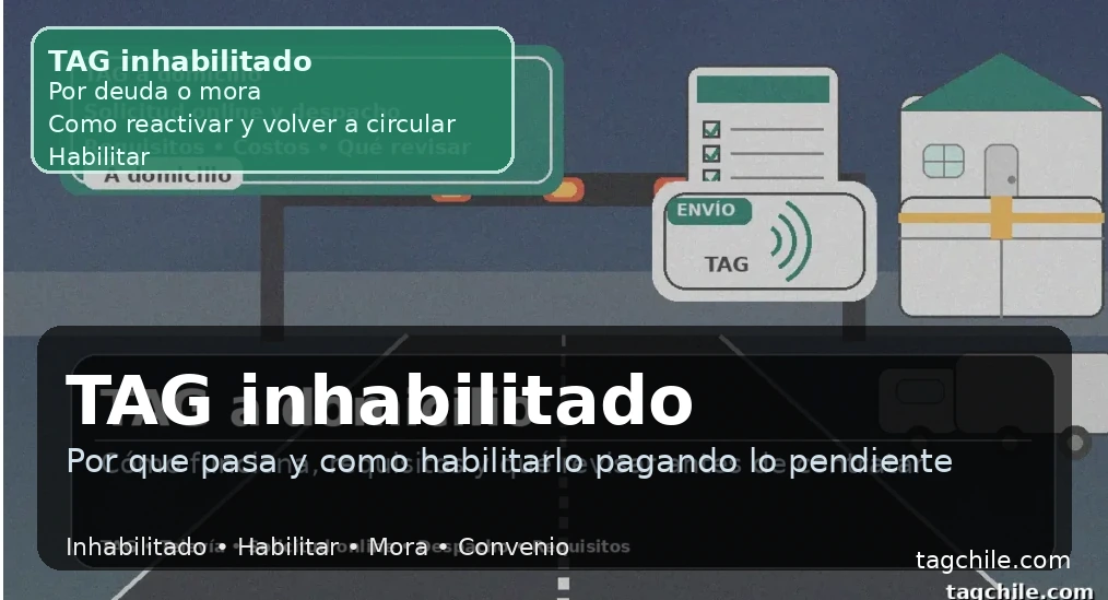 Evitar recargos y morosidad en TAG: recomendaciones para pagar a tiempo