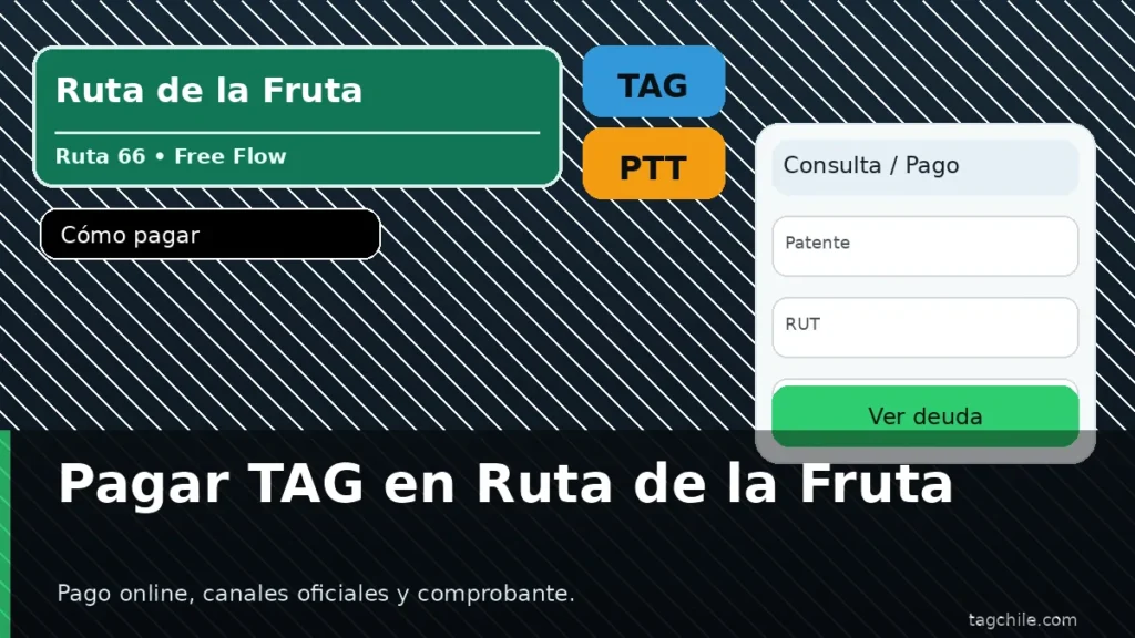 TAG en Ruta de la Fruta: cómo pagar peajes y usar Free Flow