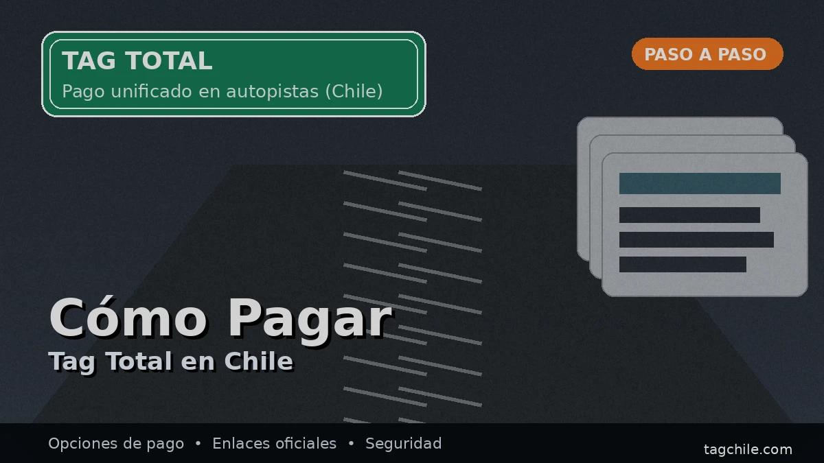 Tag Total: cómo pagar y dónde revisar deuda