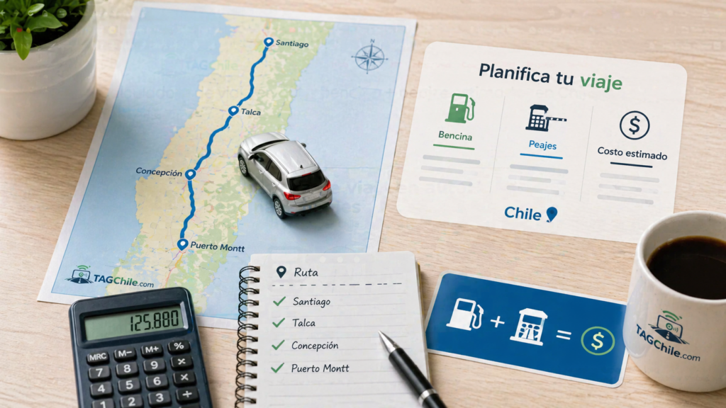Calculadora de viaje en auto