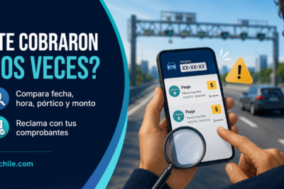 Cómo detectar dos cobros de peaje iguales y reclamar con comprobantes