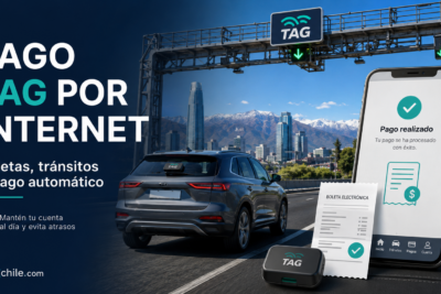 Pago TAG por internet, boletas y pago automático en Chile