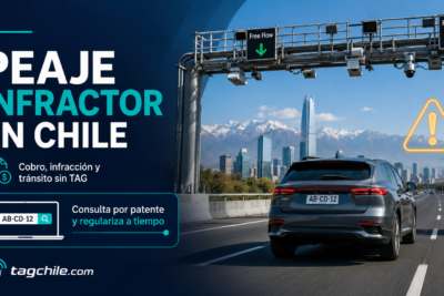 Peaje infractor en Chile y consulta por patente