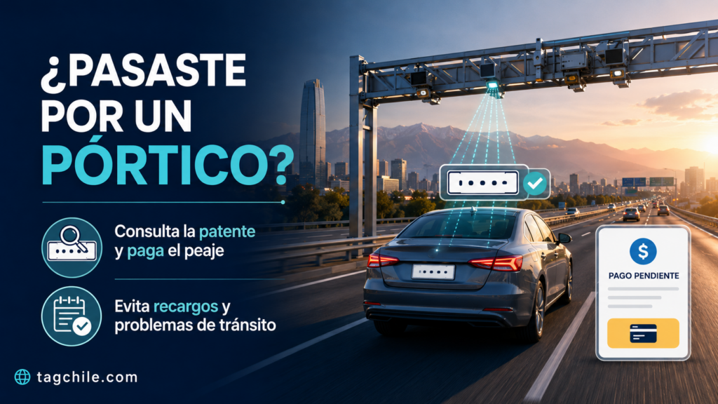 pago de peaje electrónico para evitar recargos y problemas de tránsito