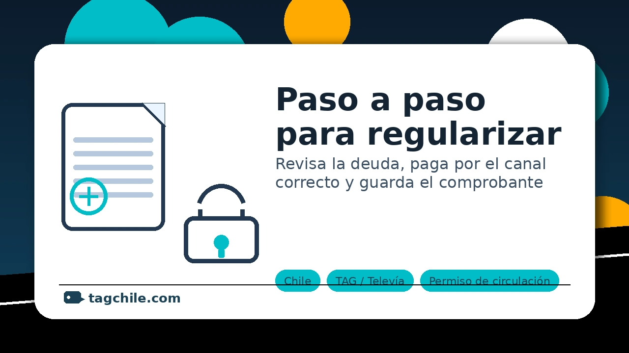 Paso a paso para regularizar multa TAG: revisar deuda, pagar por el canal correcto y guardar comprobante