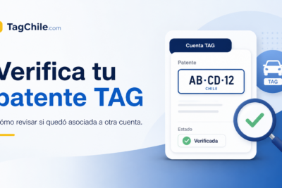 Cómo revisar si una patente quedó mal asociada a una cuenta TAG