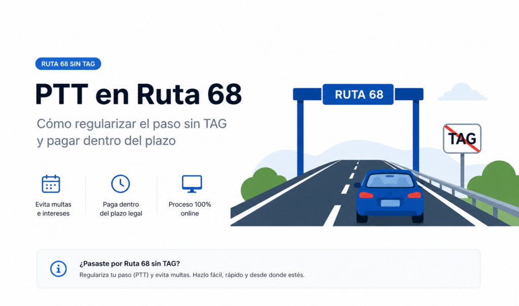 PTT en Ruta 68