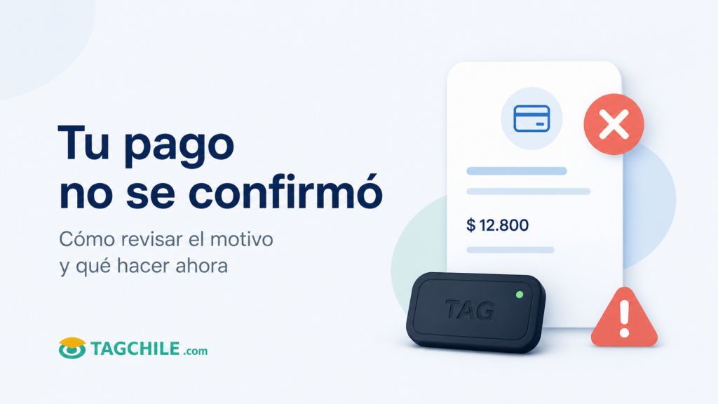 Pago rechazado TAG