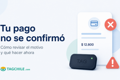 Pago rechazado TAG