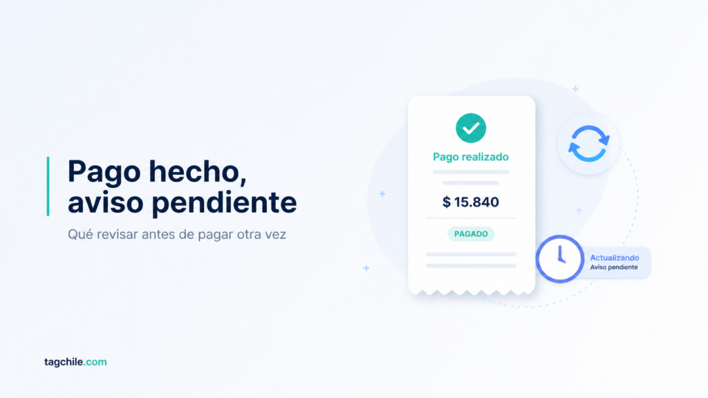 Pagué y no se refleja
