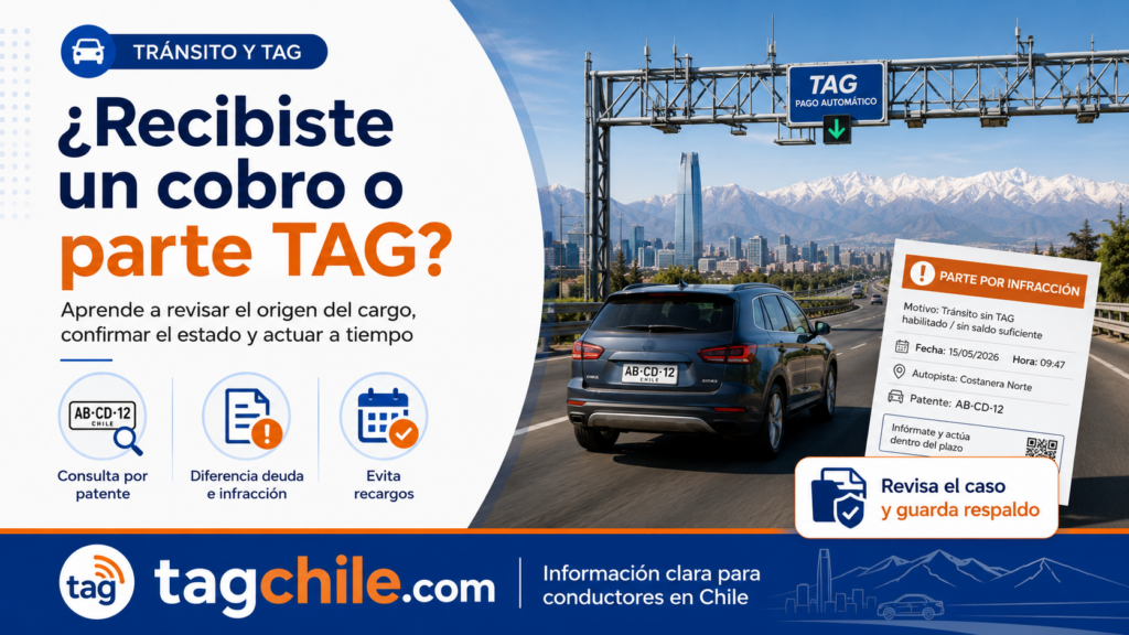 Parte por TAG en Chile