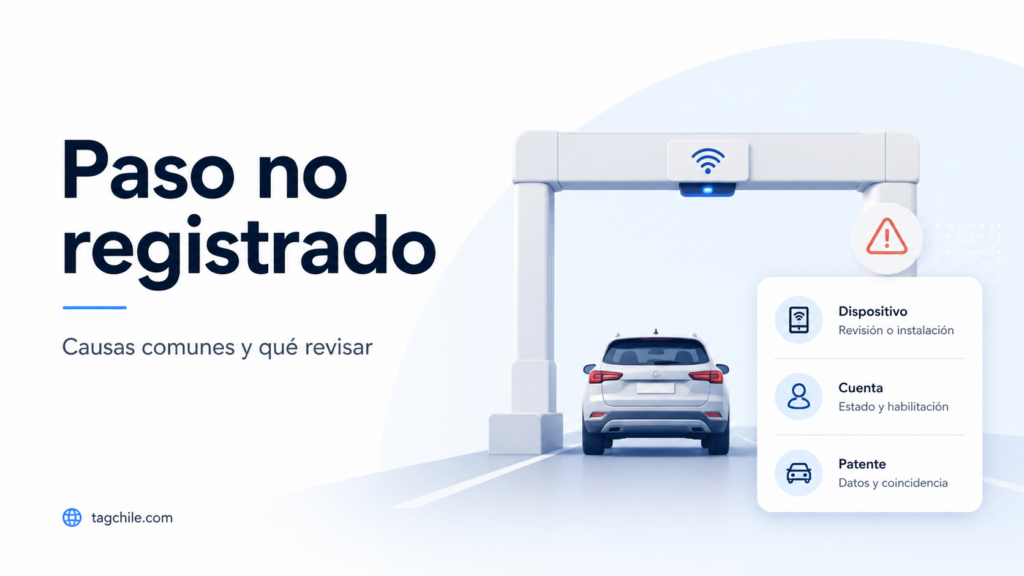 Paso rechazado TAG