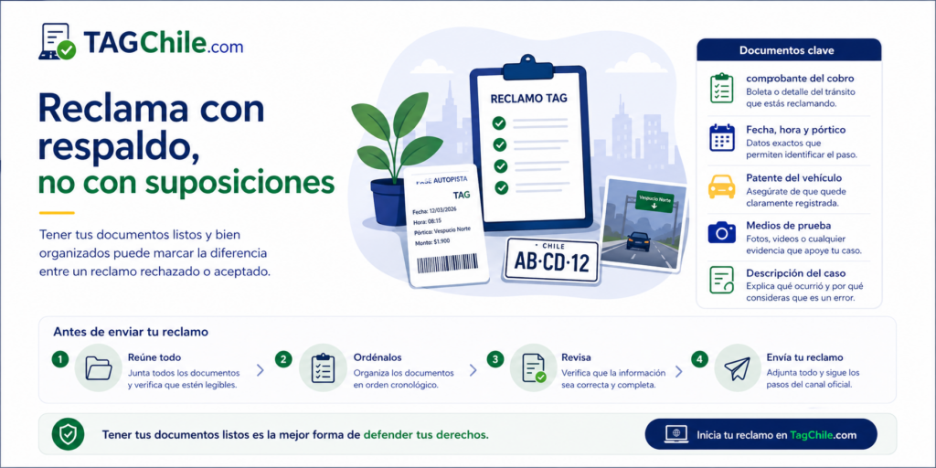 Qué se entiende por reclamar una infracción TAG