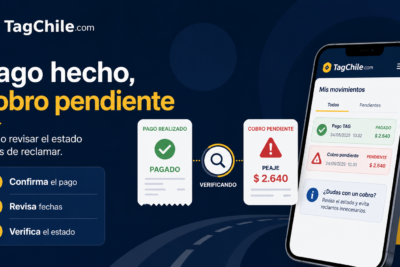 Qué hacer cuando pagaste el TAG y el cobro sigue apareciendo