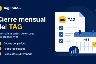 Qué revisar del TAG al cierre del mes para no arrastrar errores al siguiente