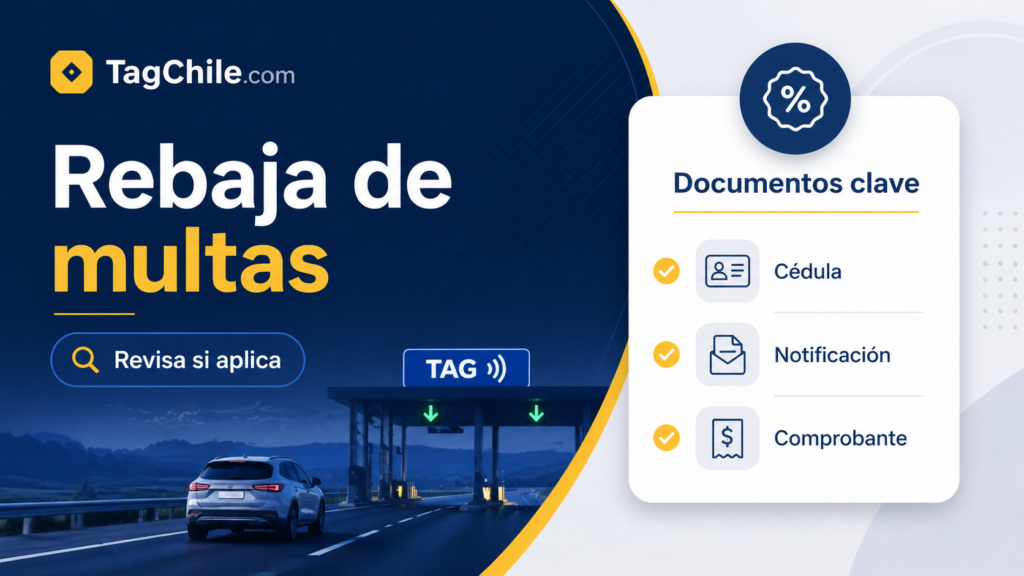 Rebaja de multas TAG
