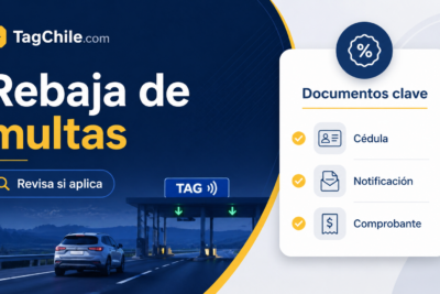 Rebaja de multas TAG