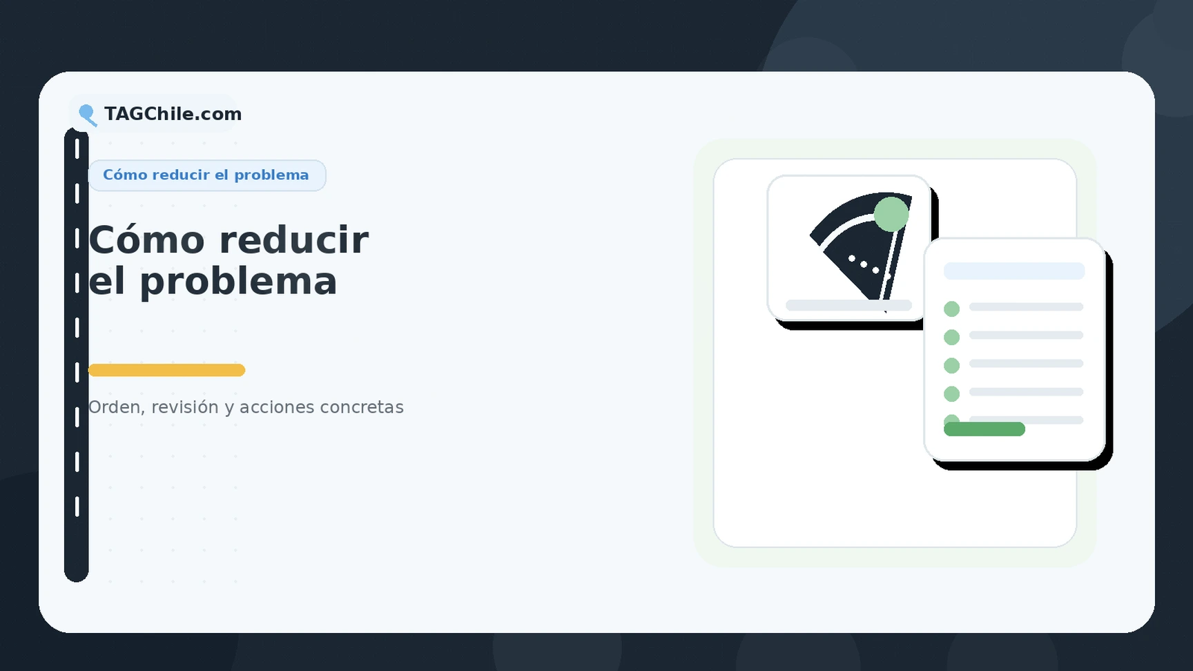 Cómo reducir el problema del PTT con orden, revisión y acciones concretas.