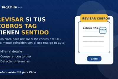 TAG Chile - Cómo pagar TAG, Tag Total y PTT en Chile