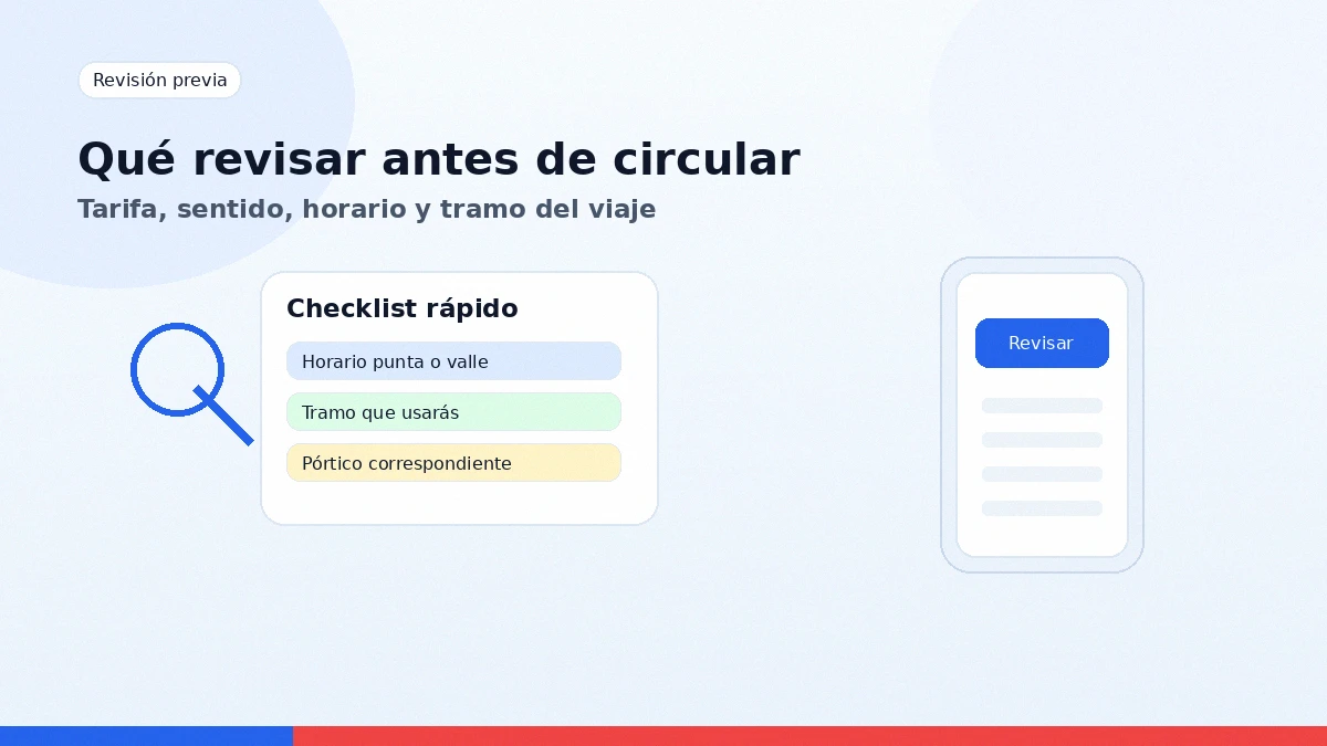 Qué revisar antes de circular por Costanera Norte con horario, tramo y pórtico