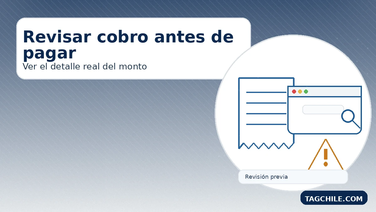 Revisar cobro antes de pagar en Unired: ver el detalle real del monto y confirmar la boleta en el canal correcto.