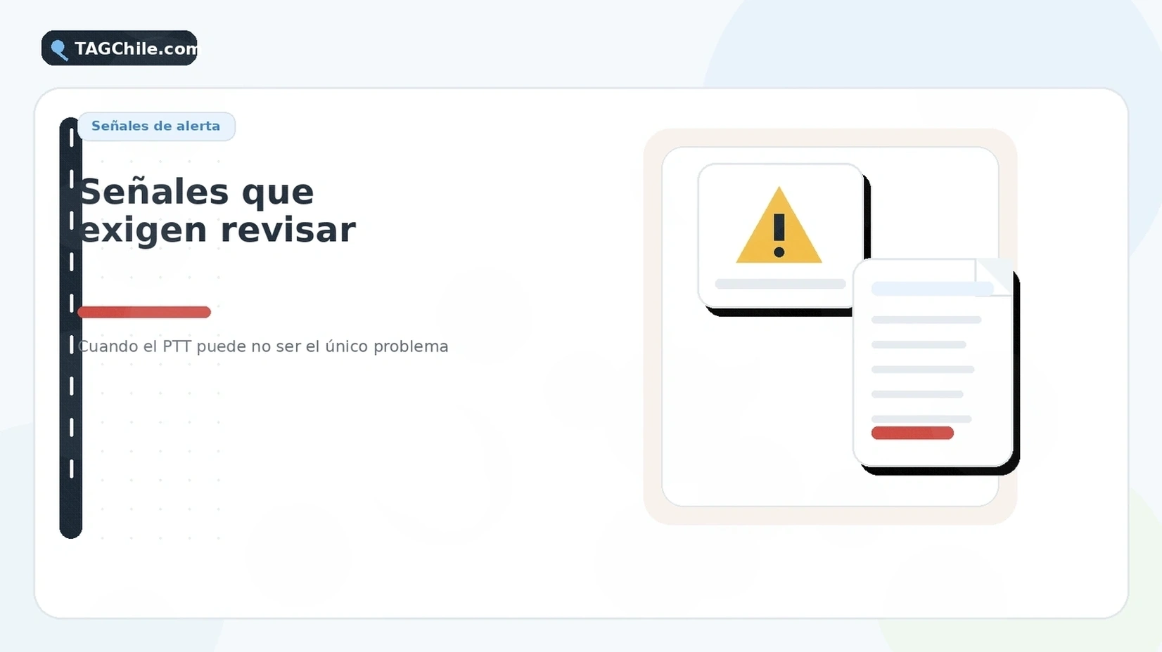 Señales de alerta que exigen revisar antes de pagar un PTT.