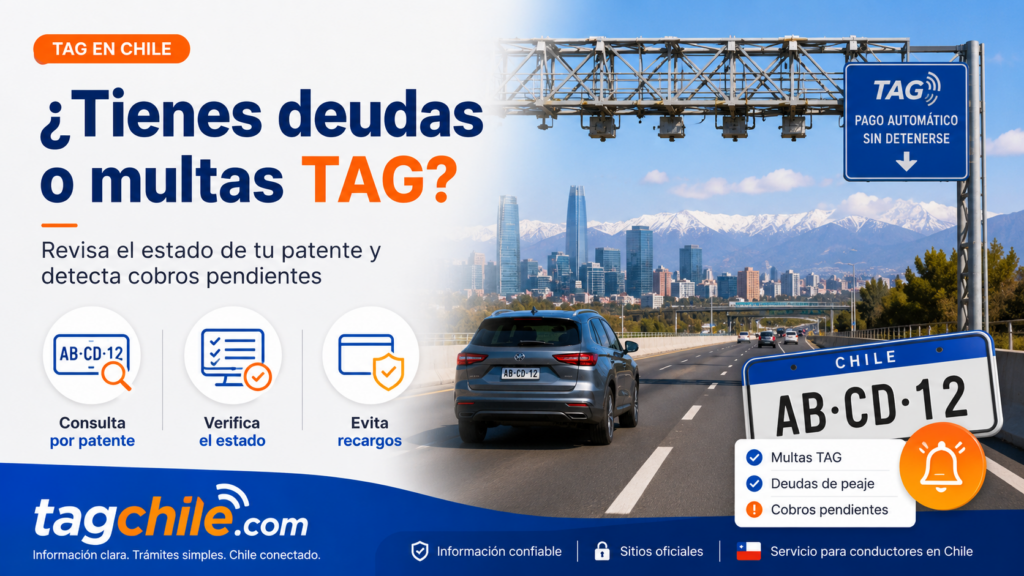 tienes multas TAG pendientes