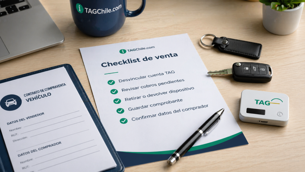 Qué revisar antes de vender un auto con TAG activo