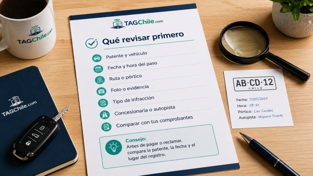 Revisar una infracción de tránsito